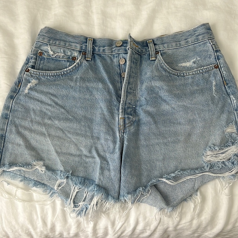 Agolde Jean shorts size 30